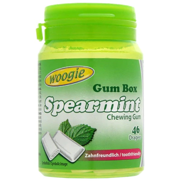 Woogie Gum Spearmint Sugar Free, 64.4gr