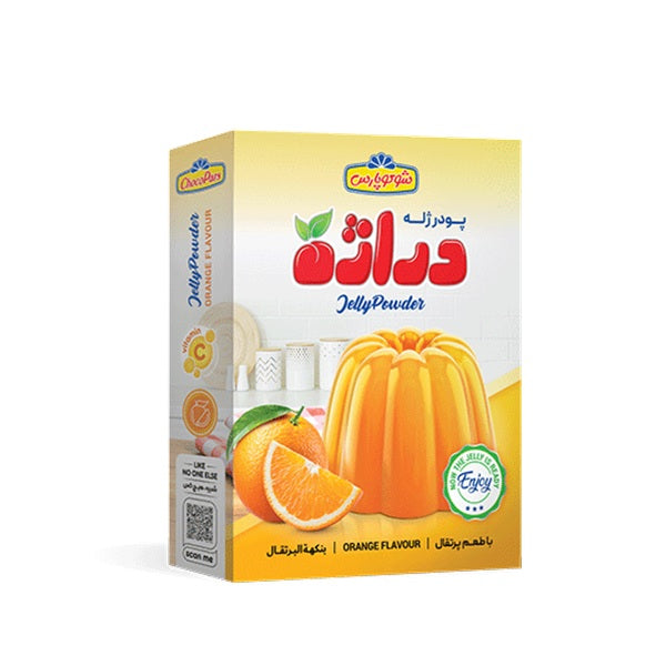 Chocopars Orange Jelly Powder,100gr