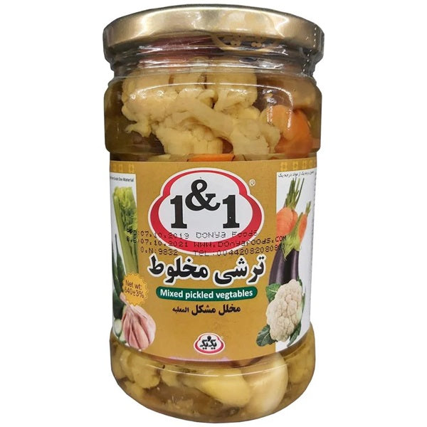 1&1 Mixed Pickled, 640gr