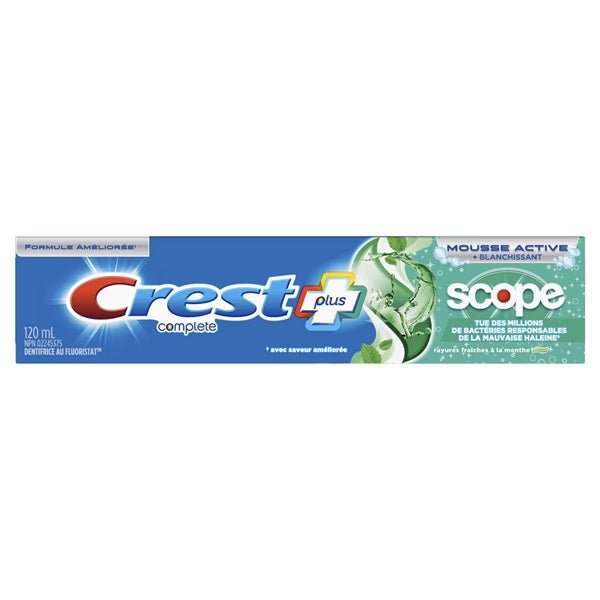 Crest Toothpaste Scope+