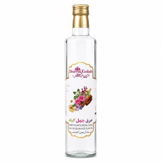 عرق چهل گیاه درین گلاب — ۵۰۰ میلیلیتر