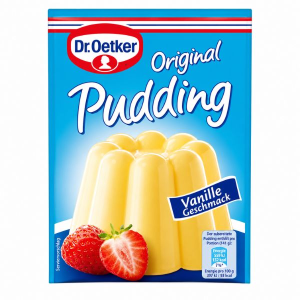 Dr.Oetker Original Pudding Vanilla x3, 37gr