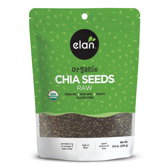 Elan Organic Chia Seeds, 250gr