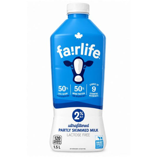Fairlife 2% Lactose Free Milk, 1.5L