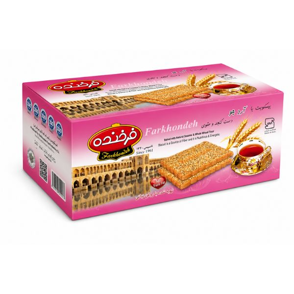 Farkhondeh Barley Biscuit with Dill, 850gr