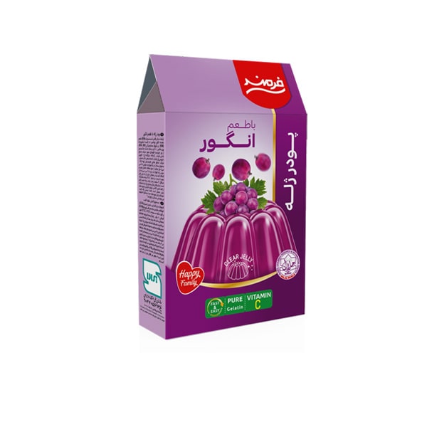 Farmand Jelly Grape Powder, 100gr