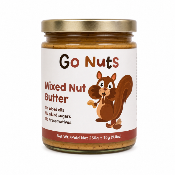 Go Nuts Mixed Nut Butter, 250gr