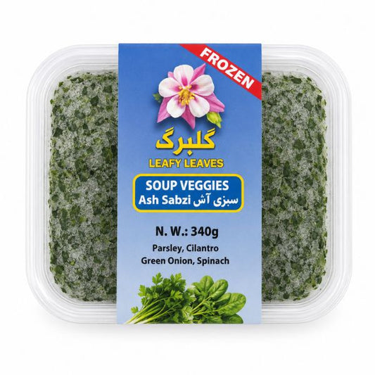 سبزی آش منجمد گلبرگ — ۳۴۰ گرم