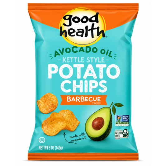 Good Health Chips with Barbecue Flavored, 142gr