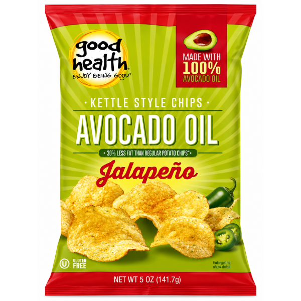 Good Health Chips with Jalapeno Flavored, 142gr