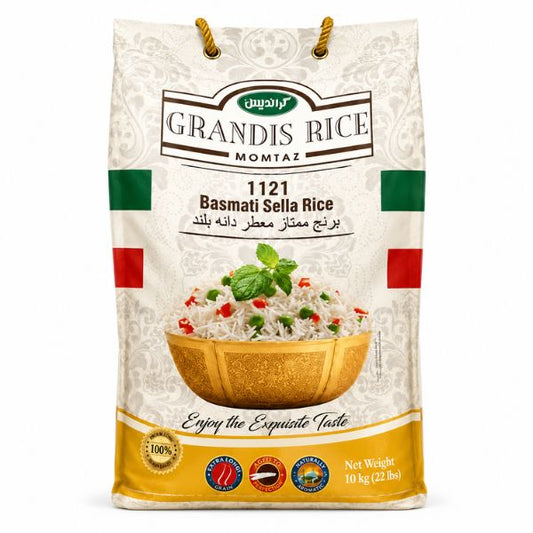 Grandis Basmati Sella Rice, 10lbs