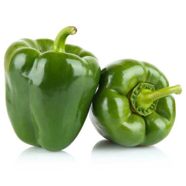 Green Bell Peppers, 1lb - 1.15lb