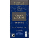 Green & Blacks Organic Hazelnut & Currant, 90gr