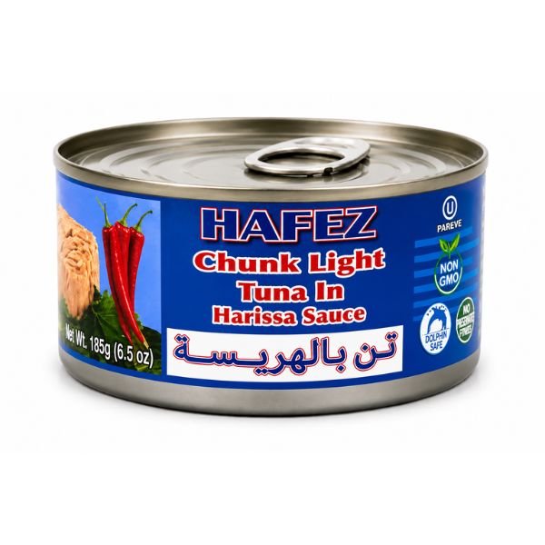 Hafez Tuna In Oil,Harissa, 185gr