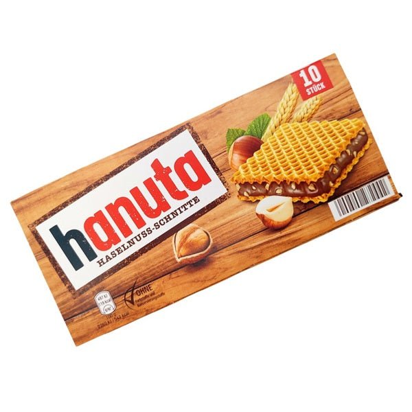 Hanuta Hazelnut Chocolate Bars, 10x220g