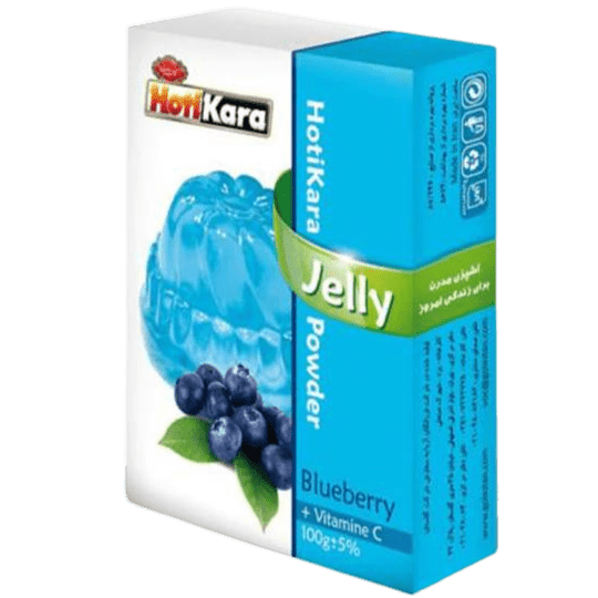Hoti Kara Jelly Powder Blueberry, 100gr
