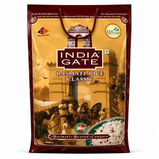 India Gate Basmati Rice Classic, 8lb
