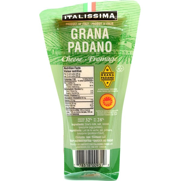 Italissima Grana Padano Cheese, 250gr