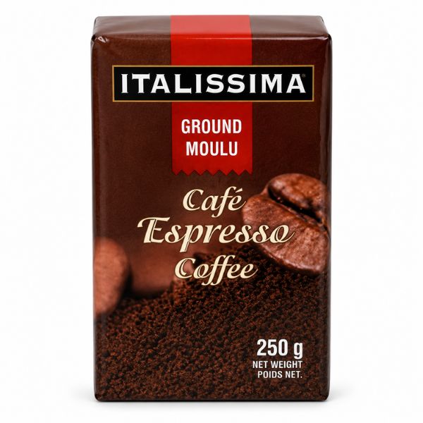 Italissima Espresso Ground Dark, 250gr