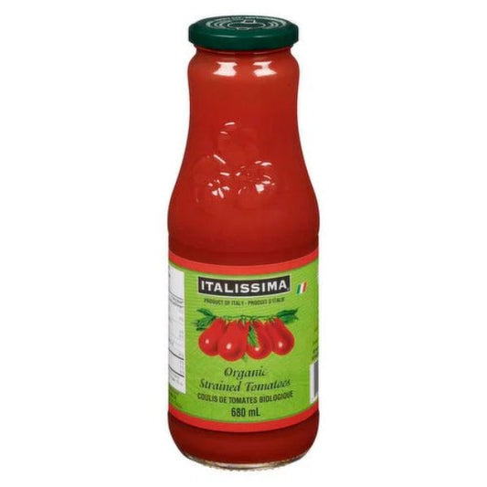 Italissima Organic Passata Strained Tomato, 680mL