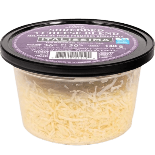Italissima Shredded 3 Cheese Blend, 125gr