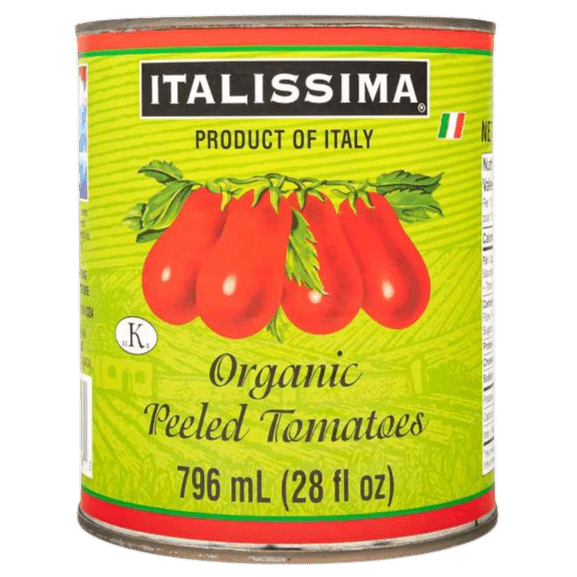 Italissima Tomatoes Peeled Organic, 796ml