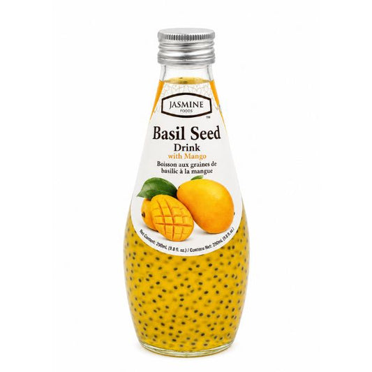 Jasmine Basil Seed Drink Mango, 290mL