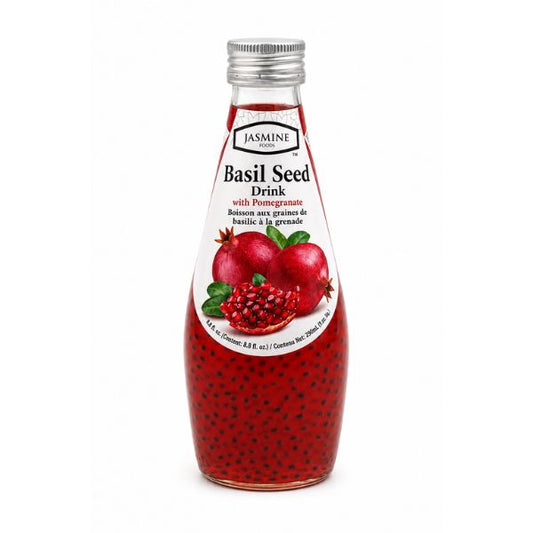 Jasmine Basil Seed Drink Pomegranate, 290mL