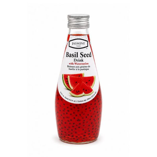 Jasmine Basil Seed Drink Watermelon, 290mL