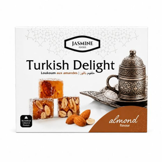 Jasmine Turkish Delight Almond, 250gr