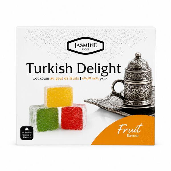 Jasmine Turkish Delight Fruit Flavour, 250gr