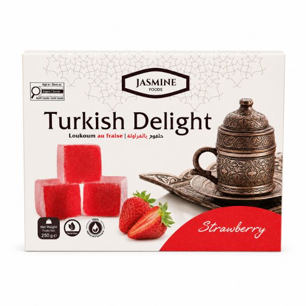 Jasmine Turkish Delight Strawberry, 250gr