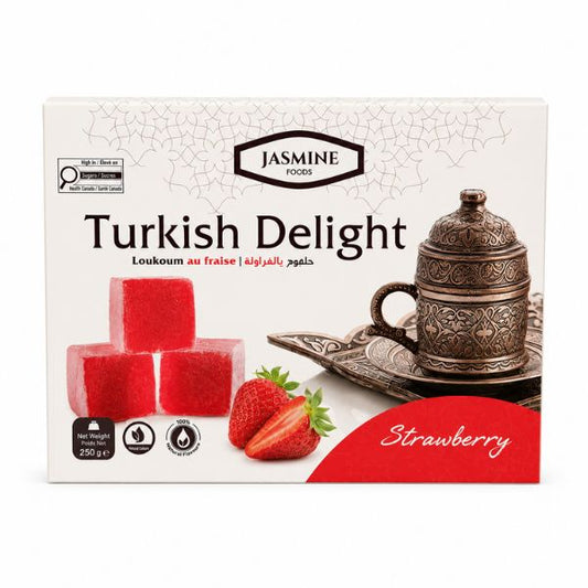 Jasmine Turkish Delight Strawberry, 250gr