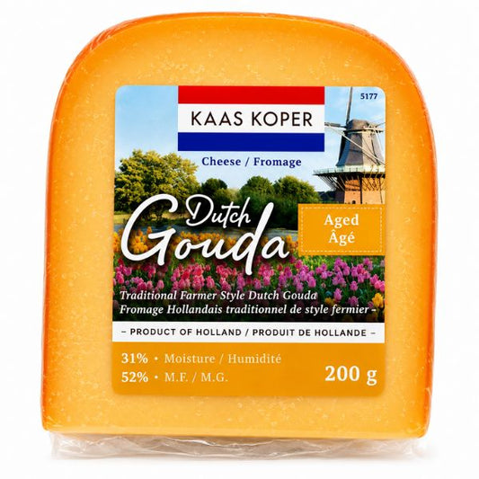 Kaas Koper Gouda Cheese Aged, 200gr