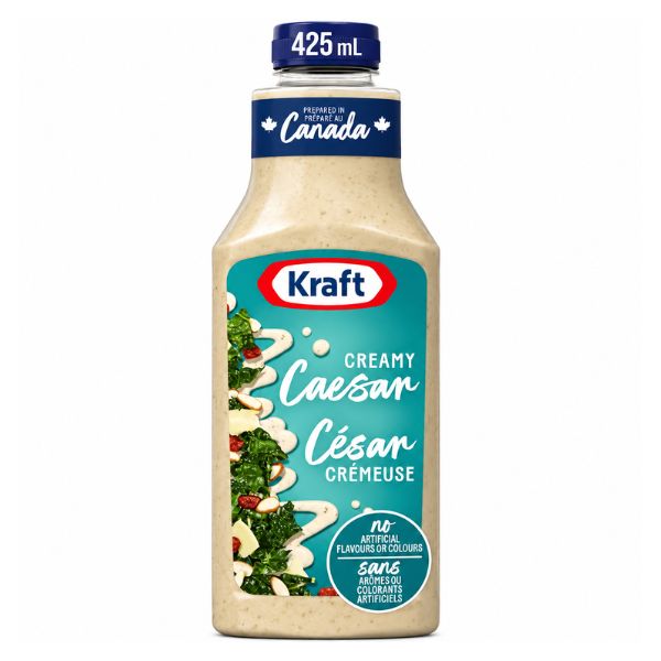 Kraft Caesar Salad Dressing, 425mL