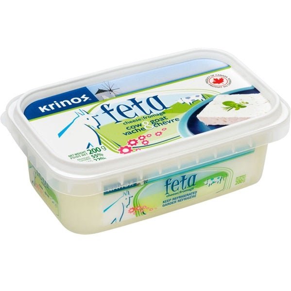Krinos Cow & Goat Feta Cheese, 200gr