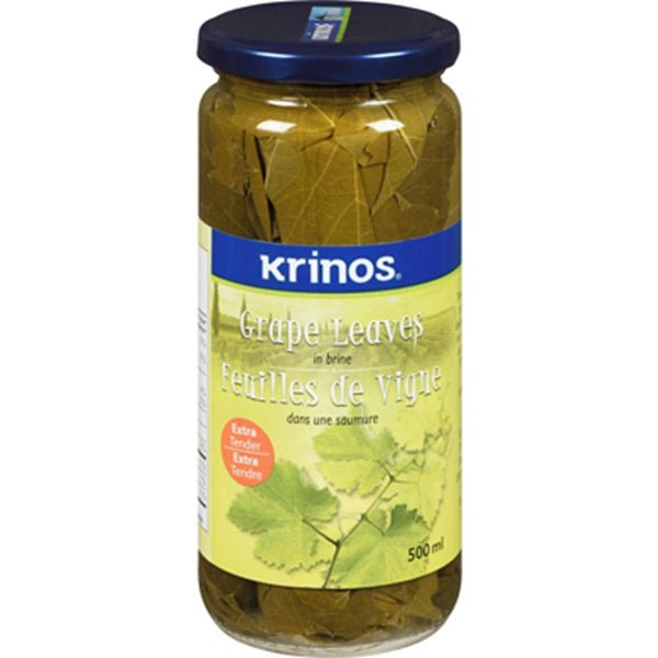 Krinos Grape Leaves in Brine , 500ml