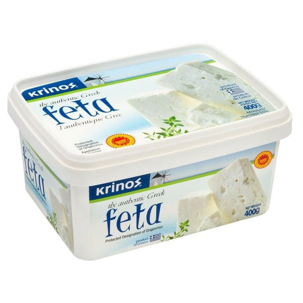Krinos Greek Feta Cheese Fromage, 400gr