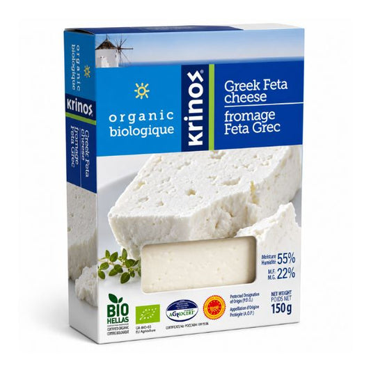 Krinos Organic Greek Feta Cheese 150gr