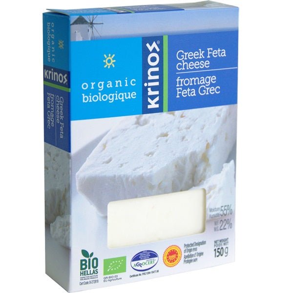 Krinos Organic Greek Feta Cheese 150gr