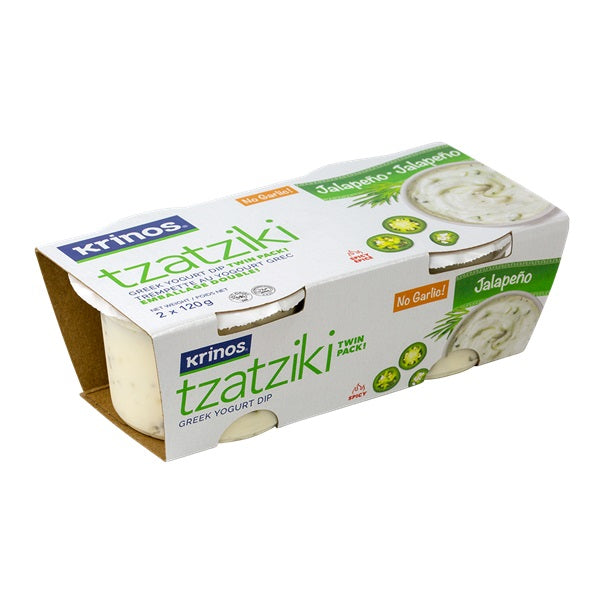 Krinos Tzatziki Jalapeno, 120gr