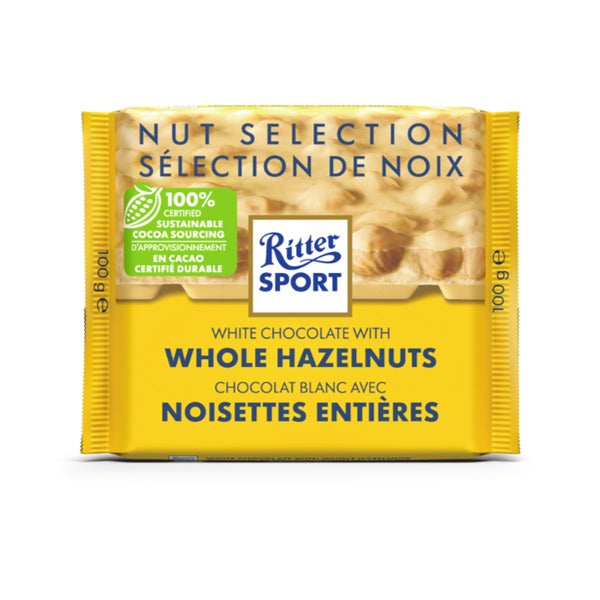 Ritter Sport Whole Hazelnuts, 100gr