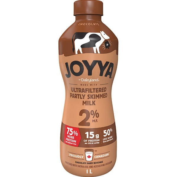 Joyya By Dairyland 2% Chocolate Milk, 1L