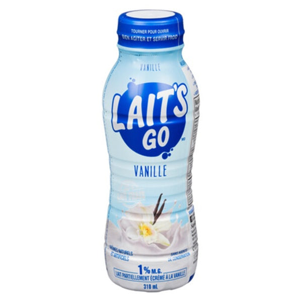 Laits Go vanilla flavored milk