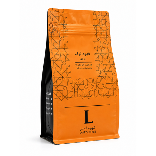 Lamiz Coffee Turkish Coffee With Cardamom, 250gr