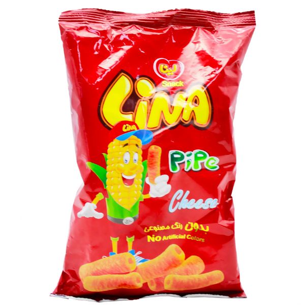 پفک لوله ای لینا