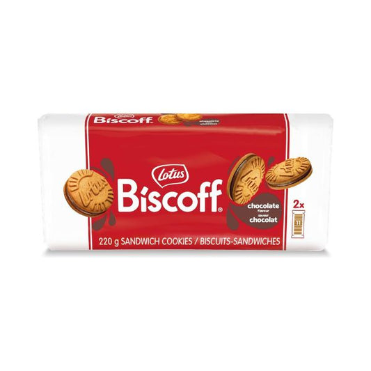 Lotus Biscoff Cookies Chocolate, 220gr