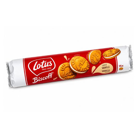 Lotus Biscoff Cookies Vanilla, 150gr