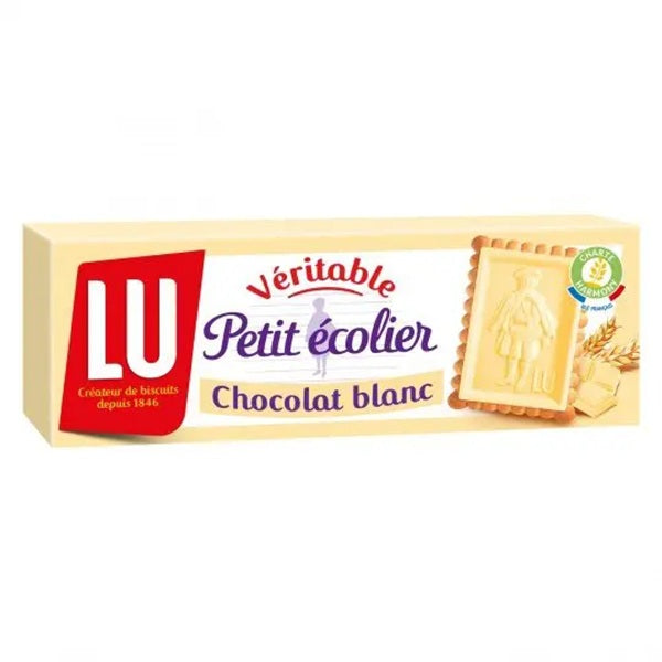 LU Petit Ecolier white chocolate cookies