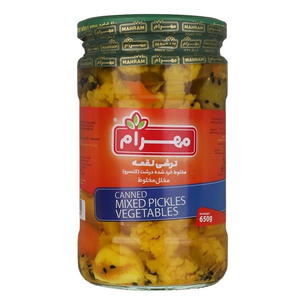 Mahram Mixed Vegetables Pickled, 650gr